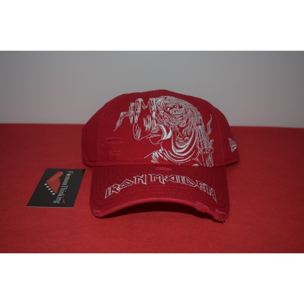 Iron Maiden X New Era Hat DETAILED 9Forty RARE STYLE not record CD vinyl MLB NHL